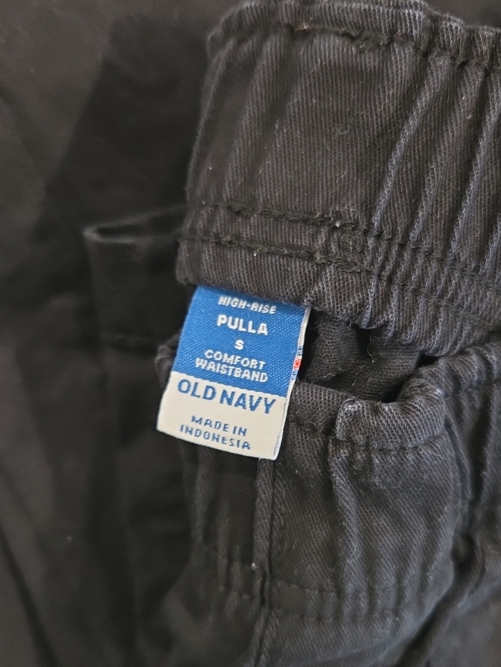 Old Navy Black High-Rise Jeans